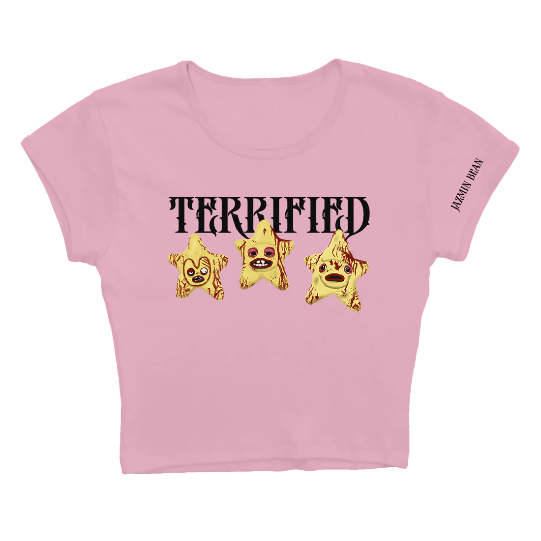 Jazmin Bean - Terrified Stars Baby T-Shirt