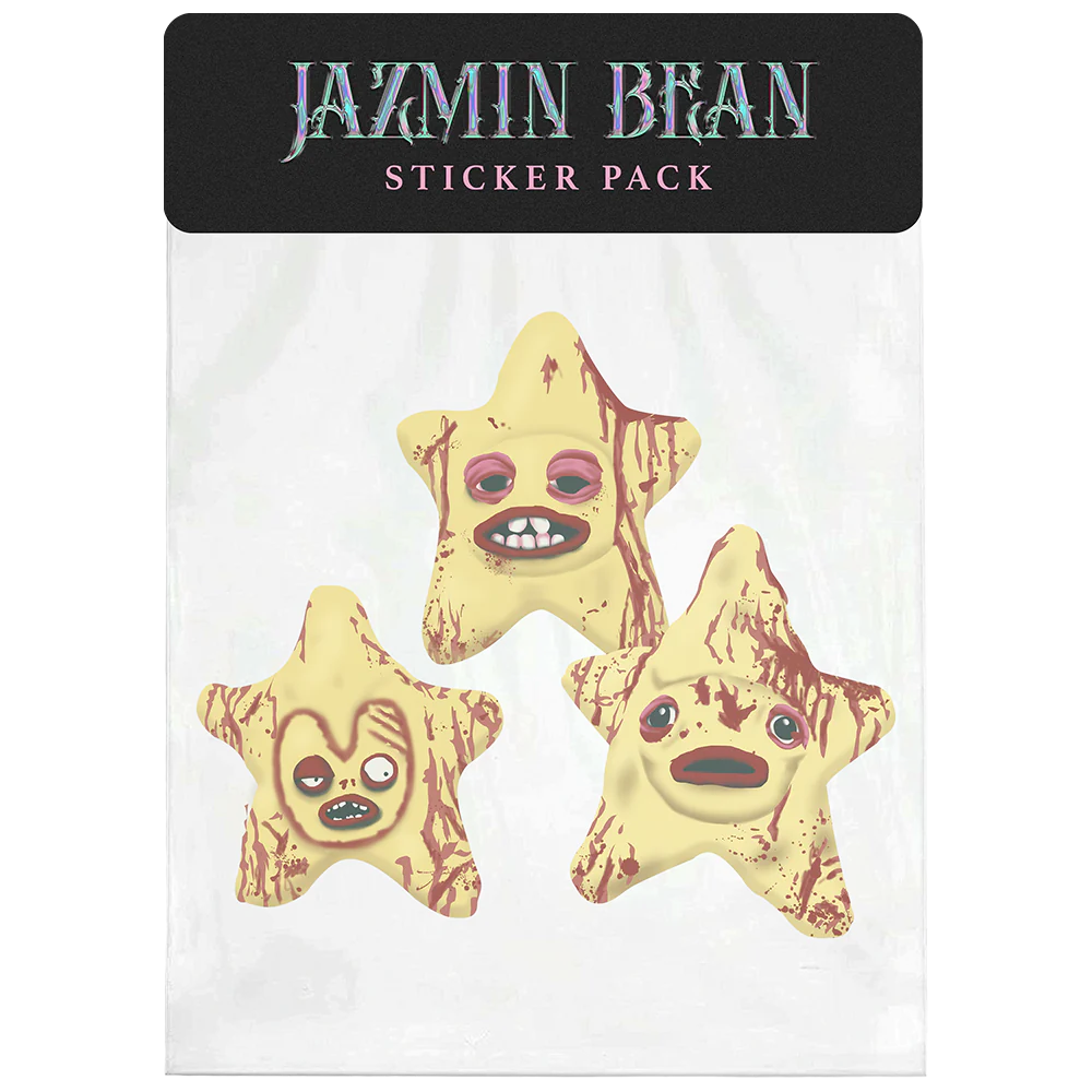 Jazmin Bean - Terrified Sticker Pack